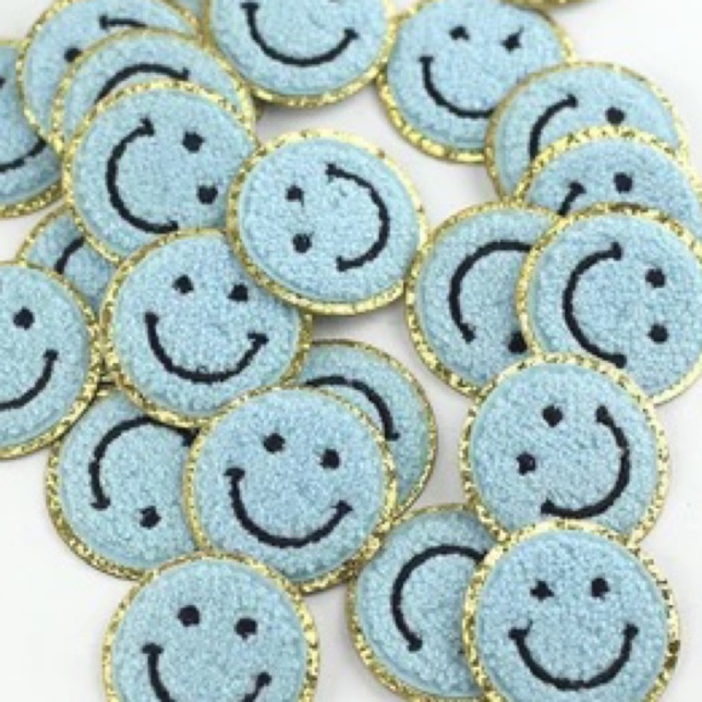 Smiley face patches